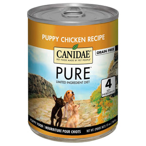 Canidae Grain-Free Pure Puppy Limited Ingredient Chicken Formula Canned Dog Food 369g