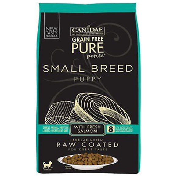 Canidae Petite Small Breed Raw Coated Puppy Formula Salmon 1.8kg