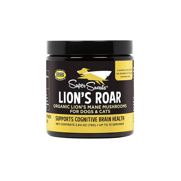 Super Snouts Supplements Lion's Roar Mushrooms 75g