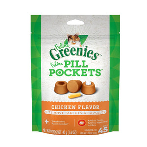 Greenies Cat Pill Pocket Chicken 45g