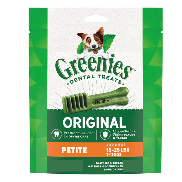 Greenies Dental Treat Original Petite Dog Treats 510g