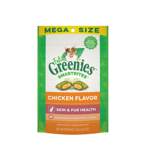 Greenies Cat Smartbites Skin and Fur Chicken 60g