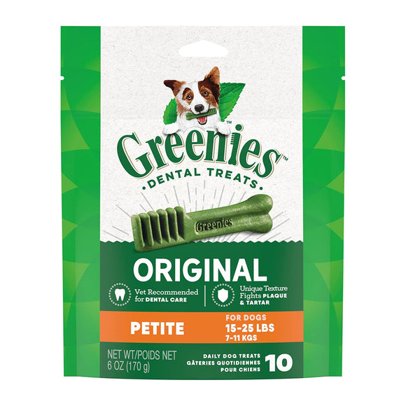 Greenies Dental Treat Original Petite 170g