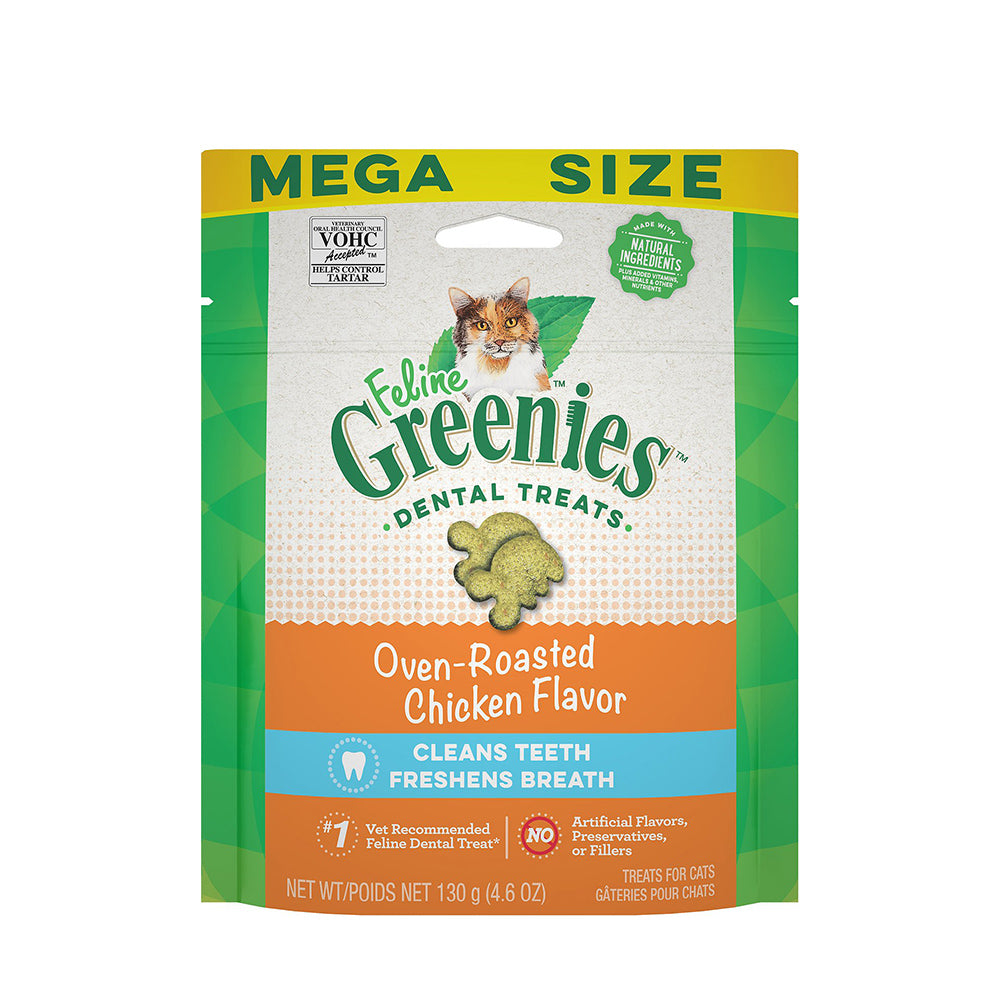 Greenies Cat Dental Treat Chicken 130g – Bow & Wow