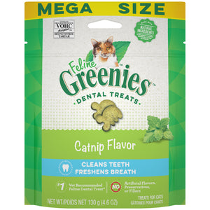 Greenies Cat Dental Treat Catnip Flavor 130g