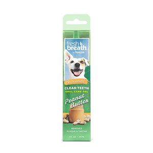Tropiclean Dental Care Fresh Breath Oral Gel Peanut Butter 59ml