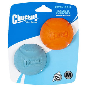 Chuck It! Toy Fetch Ball Medium 2 Ct