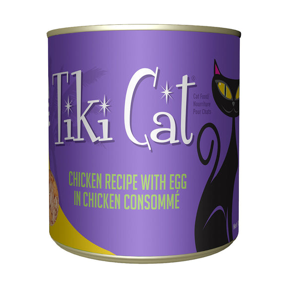 Tiki Cat Koolina Luau Chicken with Egg in Chicken Consomme Grain-Free Canned Cat Food 283g