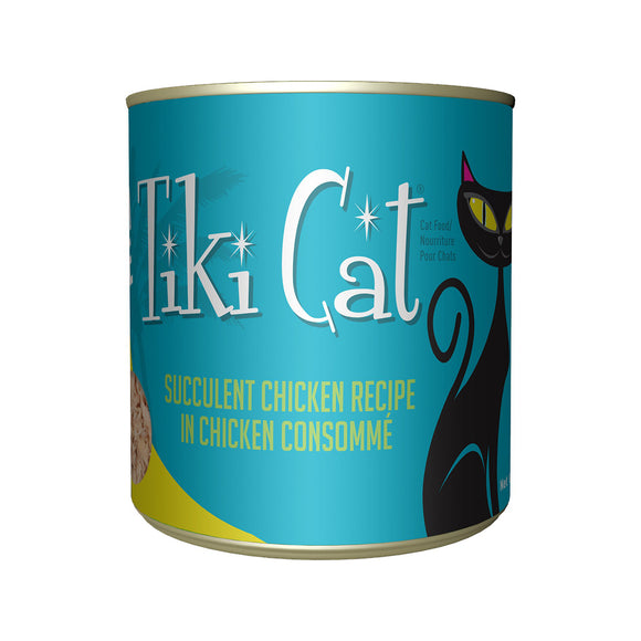 Tiki Cat Puka Puka Luau Succulent Chicken in Chicken Consomme Grain-Free Canned Cat Food 283g