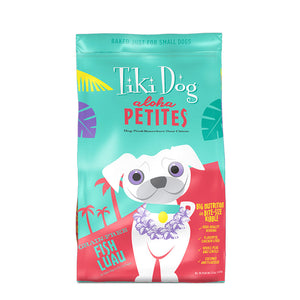 Tiki Dog Aloha Petites Grain-Free Dry Dog Food Fish Luau 3.5 Lbs