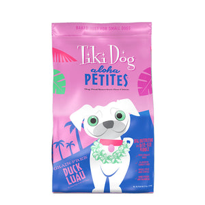 Tiki Dog Aloha Petites Grain-Free Dry Dog Food Duck Luau 3.5 Lbs