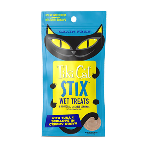 Tiki Cat Stix Mousse Tuna & Scallops 85g (6 Ct)
