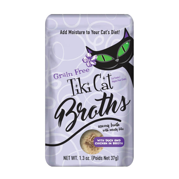 Tiki Cat Broths Pouch Duck & Chicken 37g
