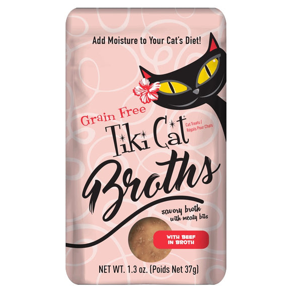 Tiki Cat Broths Pouch Beef 37g