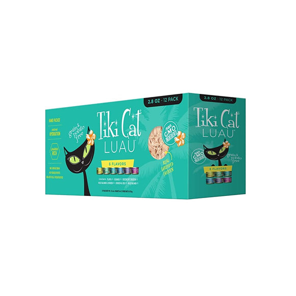 Tiki Cat Luau Variety Pack 12 cans/ 80g