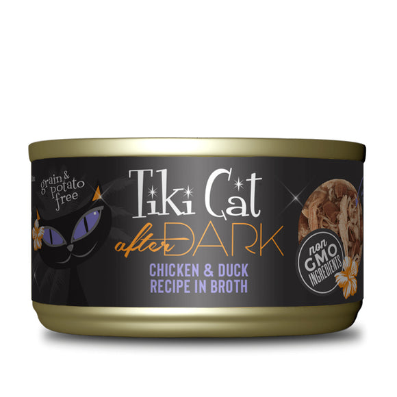 Tiki Cat Canned Food After Dark Chicken & Duck 156g