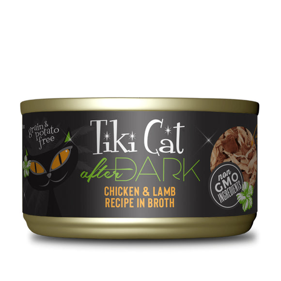 Tiki Cat Canned Food After Dark Chicken & Lamb 156g