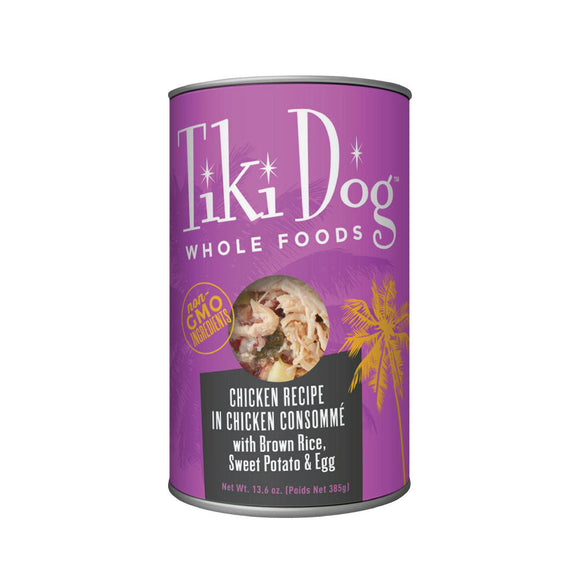 Tiki Dog Luau Chicken in Chicken Consomme 13.6oz
