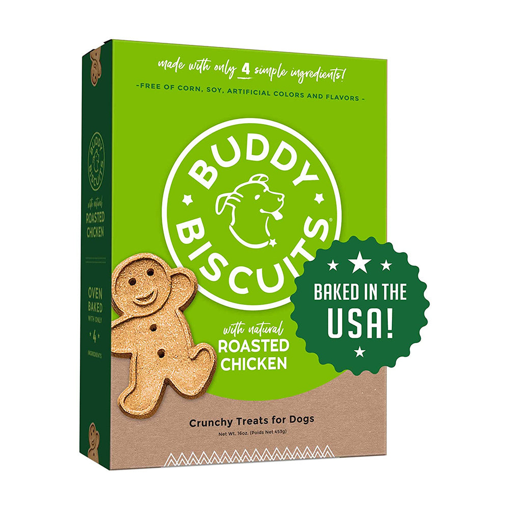 Buddy Biscuits Roasted Chicken 453g – Bow & Wow