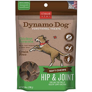 Cloud Star Dynamo Hip & Joint Functional Chicken Soft Chews 396g