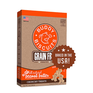 Buddy Biscuits Teeny Grain-free Peanut Butter 7 oz