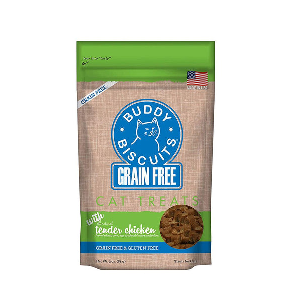 Buddy Biscuits Cat Treats Grain-free Tender Chicken 85g
