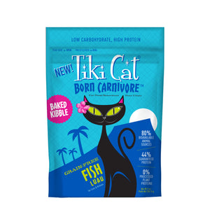 Tiki Cat Born Carnivore Dry Cat Food Fish Luau Trials 255g