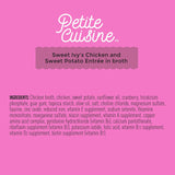 Petite Cuisine Canned Cat Food Sweet Ivy's Chicken & Sweet Potato 79g