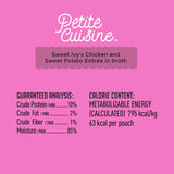Petite Cuisine Canned Cat Food Sweet Ivy's Chicken & Sweet Potato 79g