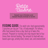 Petite Cuisine Canned Cat Food Sweet Ivy's Chicken & Sweet Potato 79g