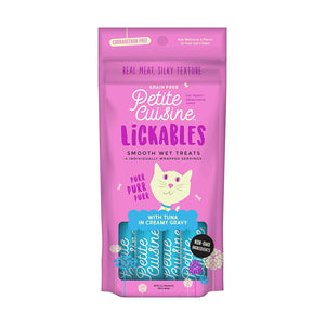 Petite Cuisine Cat Treat Lickables Tuna & Gravy 57g