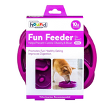 Outward Hound Dog Bowl Fun Feeder Mini Purple