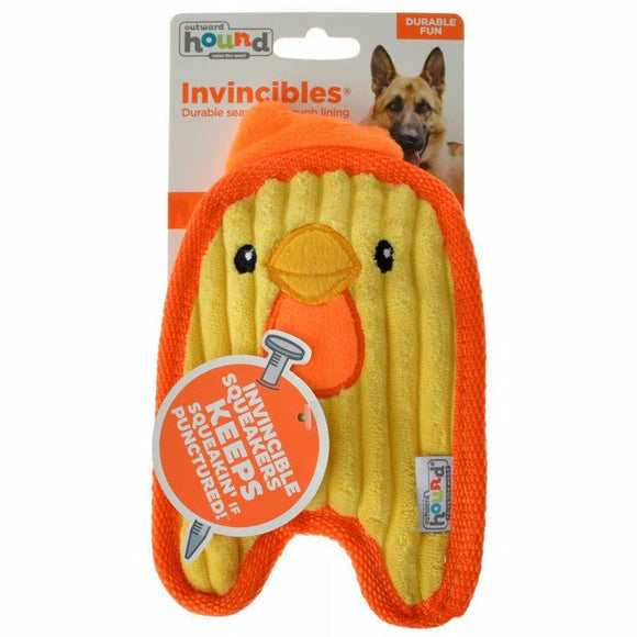 Outward Hound Invincibles Chicky Yellow X-Small