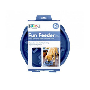 Outward Hound Bowl Fun Feed Blue