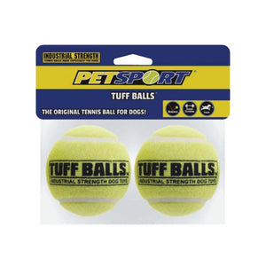 Petsport Tennis Ball Tuff 2 Pack