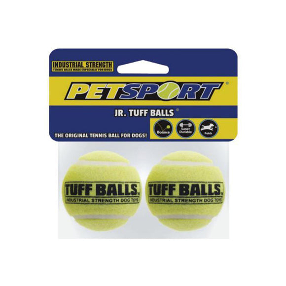 Petsport Tennis Ball Tuff Junior 2 Pack