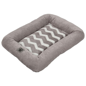 Snoozzy Bed Zig Zag Kennel Mat Grey X-Small