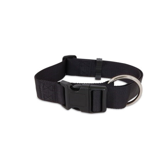 Petmate Dog Collar Standard Adjustable Black X-Large