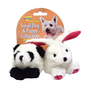 Aspen Pet Panda and Rabbit Dog Toy