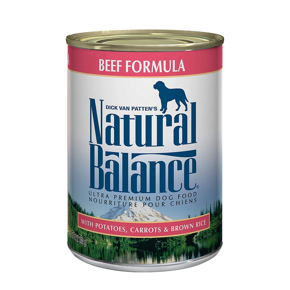 Natural Balance Dog Food Beef Formula 369g