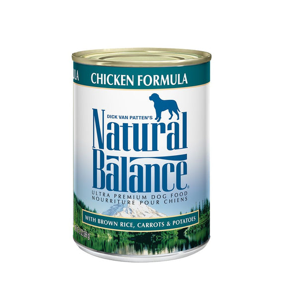 Natural Balance Dog Food Original Ultra Chicken Formula with Brown Rice Carrots & Potatoes 13oz