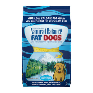 Natural Balance Dry Dog Food Fat Dogs Low Calorie Formula 2.27kg