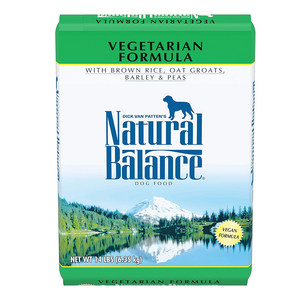 Natural Balance Vegetarian Formula Dog Food 14 lbs