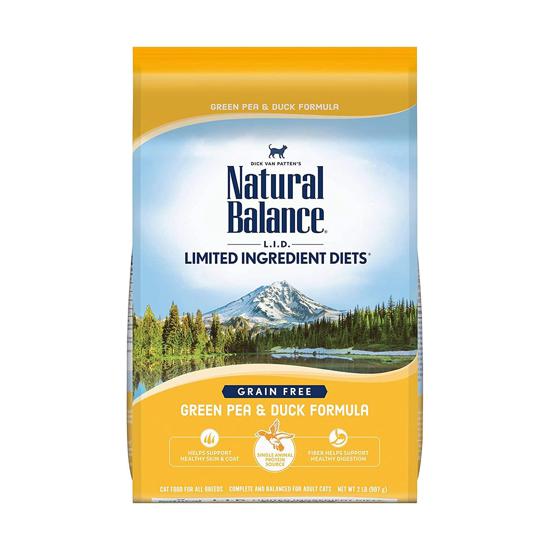 Natural Balance Limited Ingredient Diets Adult Dry Cat Food Green