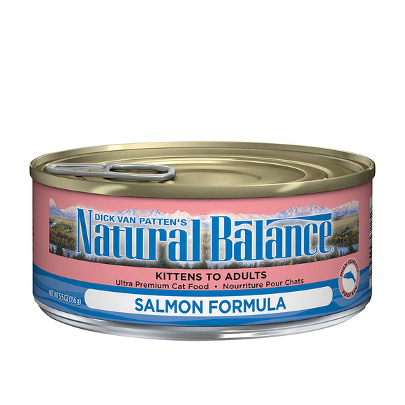 Natural Balance Canned Cat Food Ultra Salmon 5.5oz