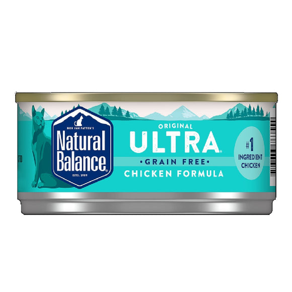 Natural Balance Original Ultra Chicken Formula Wet Adult Cat Food 156g