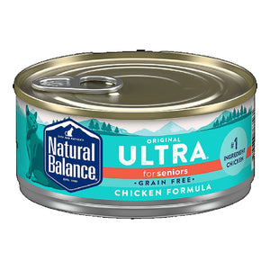 Natural Balance Original Ultra Chicken Formula Wet Senior Cat Food 156g