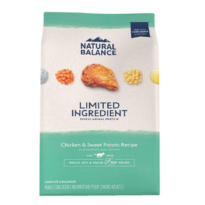 Natural Balance L.I.D. Chicken & Sweet Potato Dry Dog Food 10.9kg