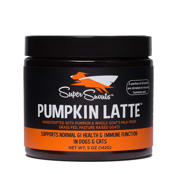 Super Snouts Supplements Pumpkin Latte Goat Milk 5 oz