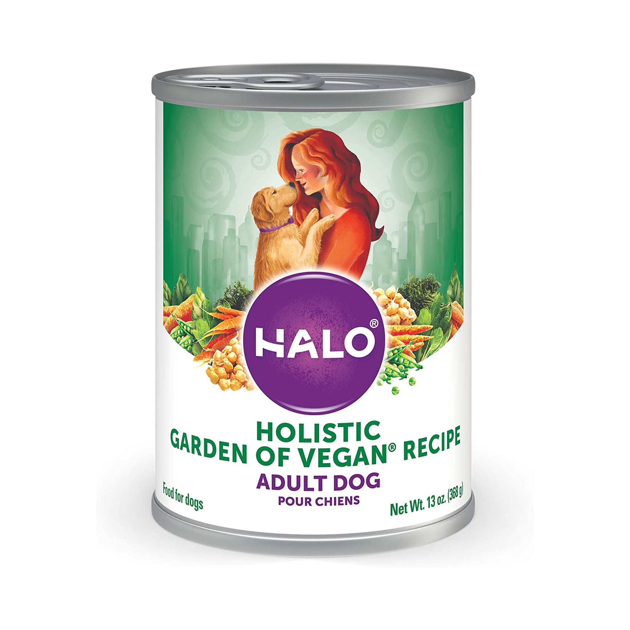 Halo Holistic Garden of Vegan Canned Dog Food 368g Bow Wow